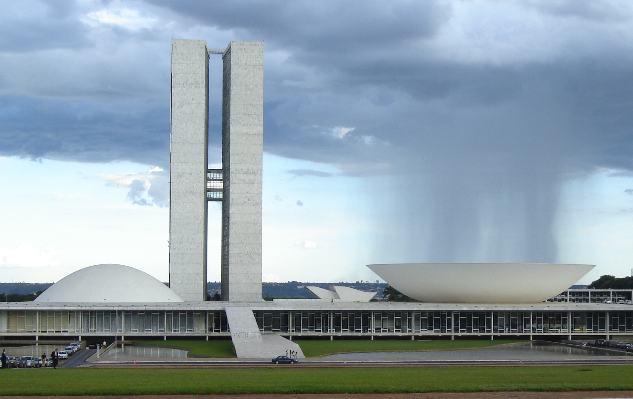 Monumental Axis Avenue and Brazilian National Congress - Brasilia, Distrito  Federal, Brazil Editorial Image - Image of government, landmark: 125698920